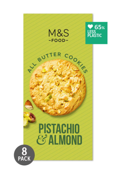 (預購商品) M&S 牛油開心果杏仁曲奇