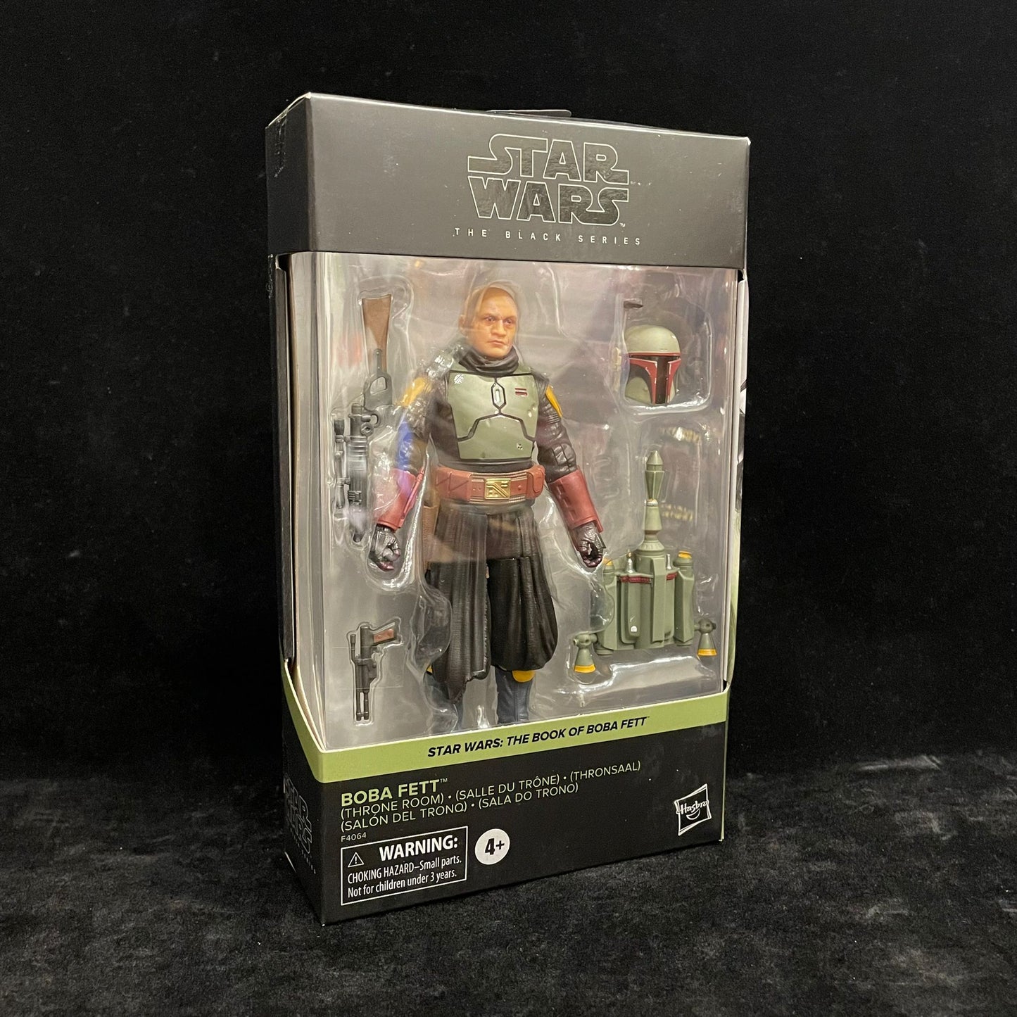 Star Wars The Black Series Boba Fett (Throne Room) Deluxe 6-Inch Action Figure