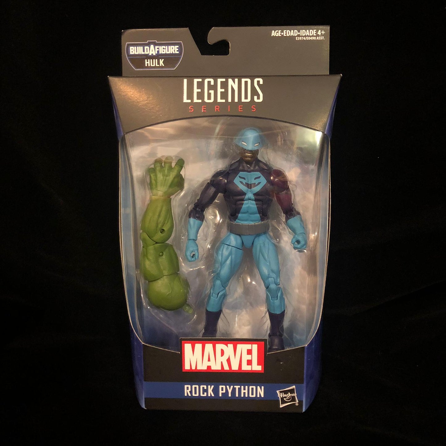 Avengers Marvel Legends Series Rock Python 6" Collectible Action Figure