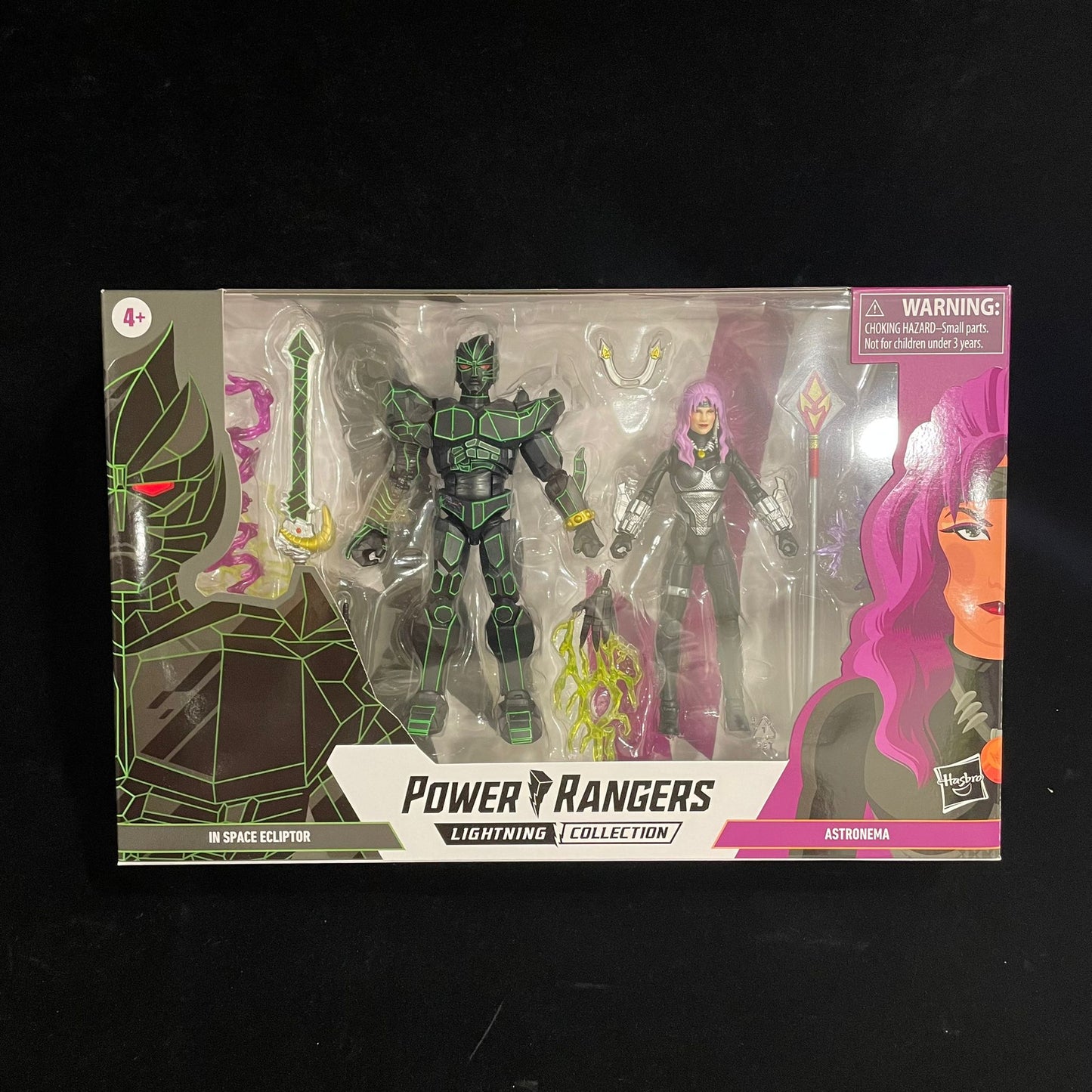 Power Rangers Lightning Collection in Space Ecliptor and Astronema 2-Pack 6-Inch Action Figure