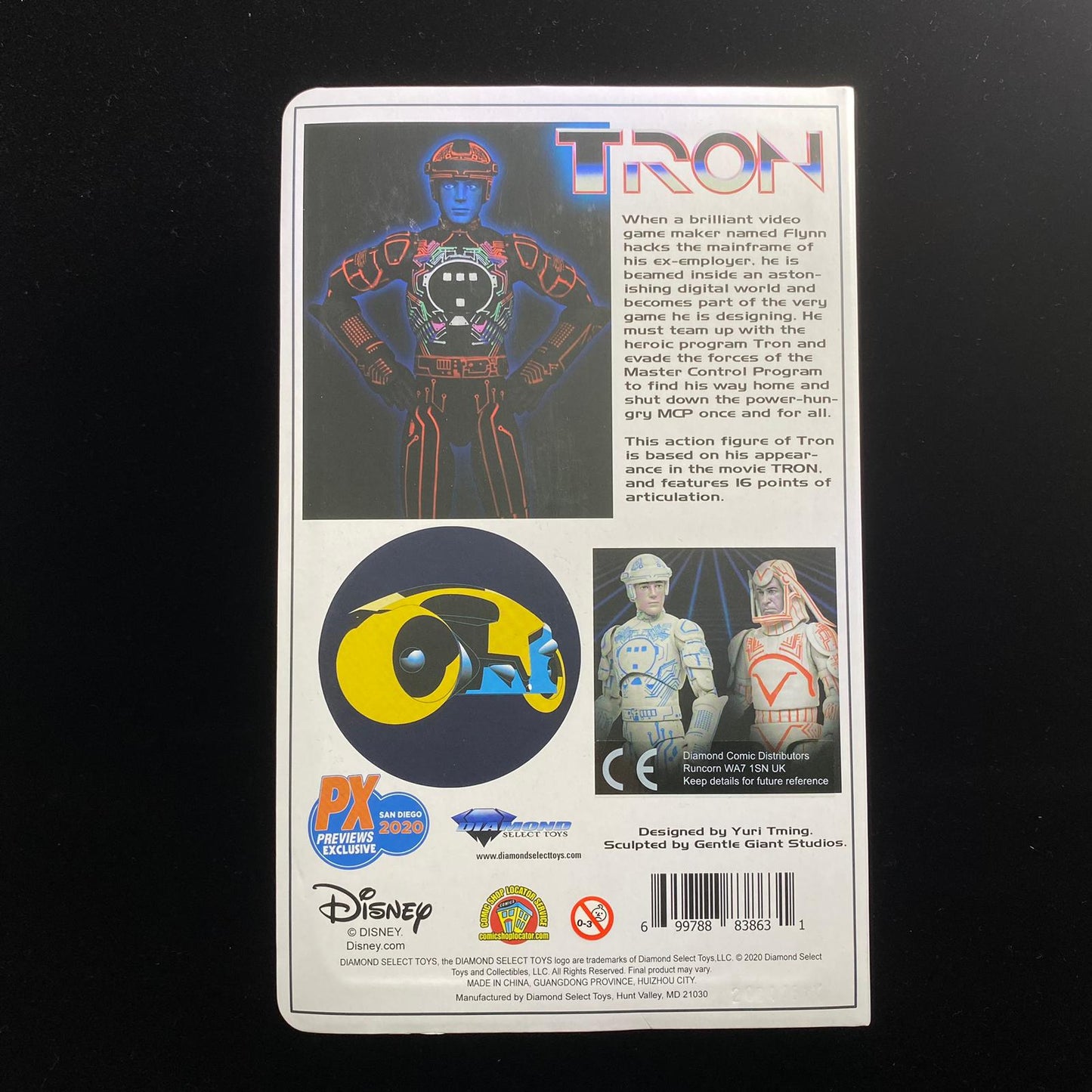 SDCC 2020 Tron Deluxe VHS Figure Box Set