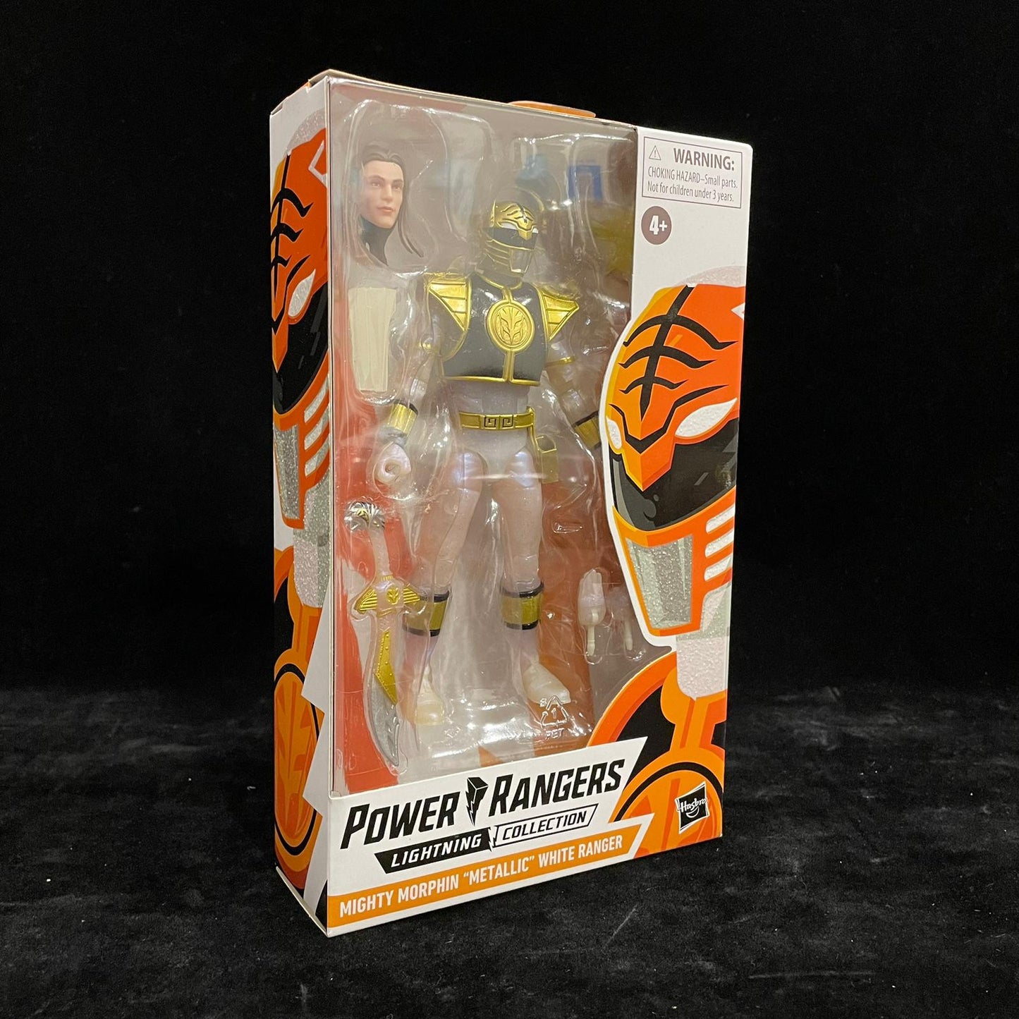 Power Rangers Lightning Collection Mighty Morphin Metallic White Ranger