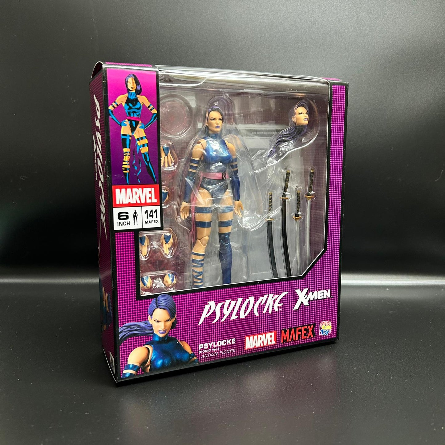 MAFEX No. 141 PSYLOCKE Cylock Comic Ver