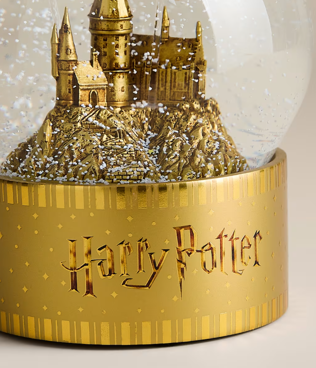 (預購商品) Harry Potter Hogwarts發光飄雪水晶球