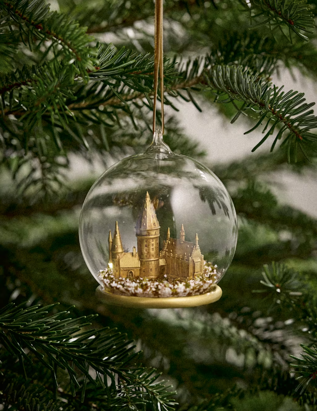 (預購商品) Harry Potter 霍格華茲玻璃吊飾