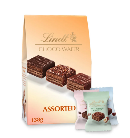 (預購商品) Lindt Choco Wafer Assorted Sharing Box 138g