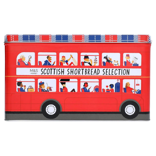 (預購商品) M&S 全牛油朱古力酥餅精選鐵盒