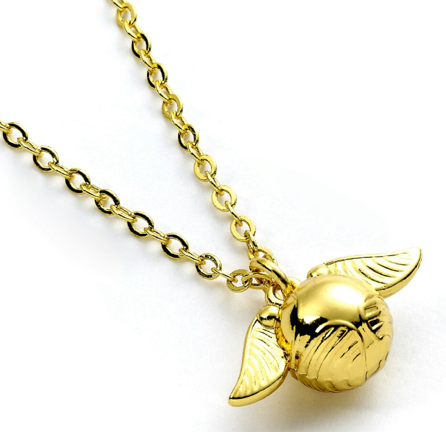 (預購商品) Harry Potter Golden Snitch 金探子頸鍊