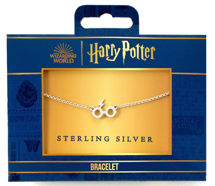 (預購商品) Harry Potter純銀眼鏡及閃電疤痕手鏈