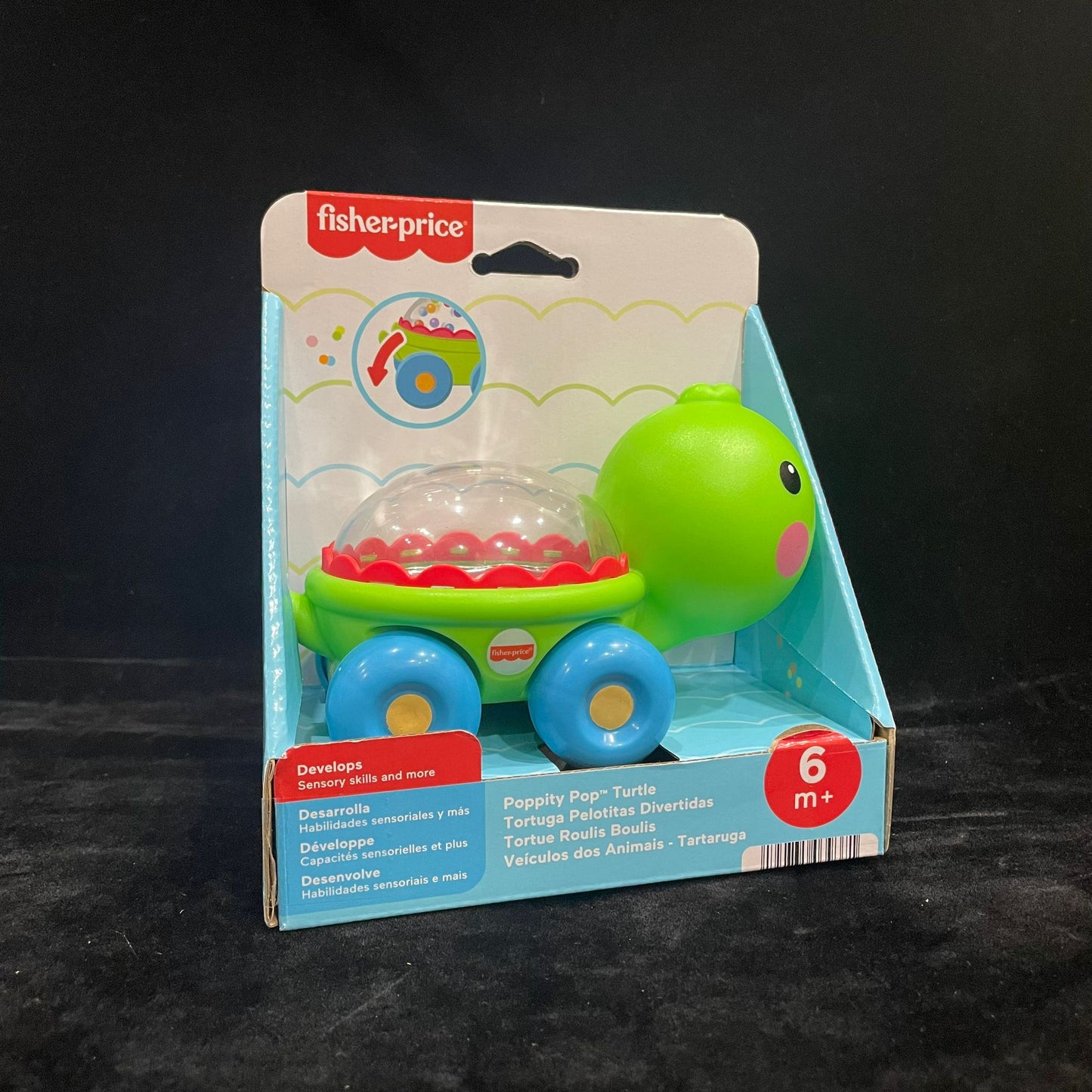 Fisher Price baby toys Poppity Pop Turtle 小龜玩具