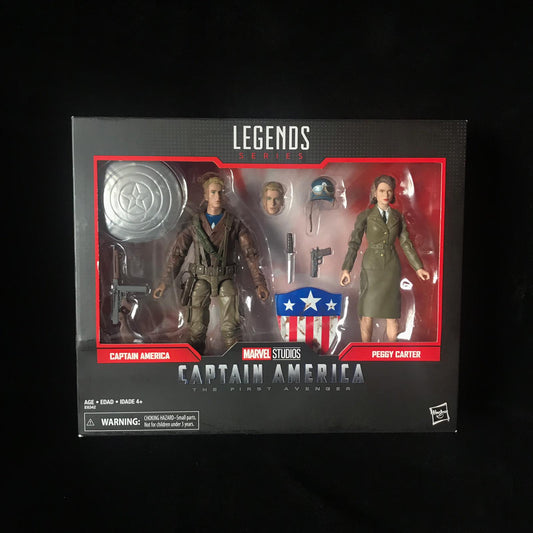 Marvel Legends 80th Anniversary Captain America Peggy Carter 2-pack