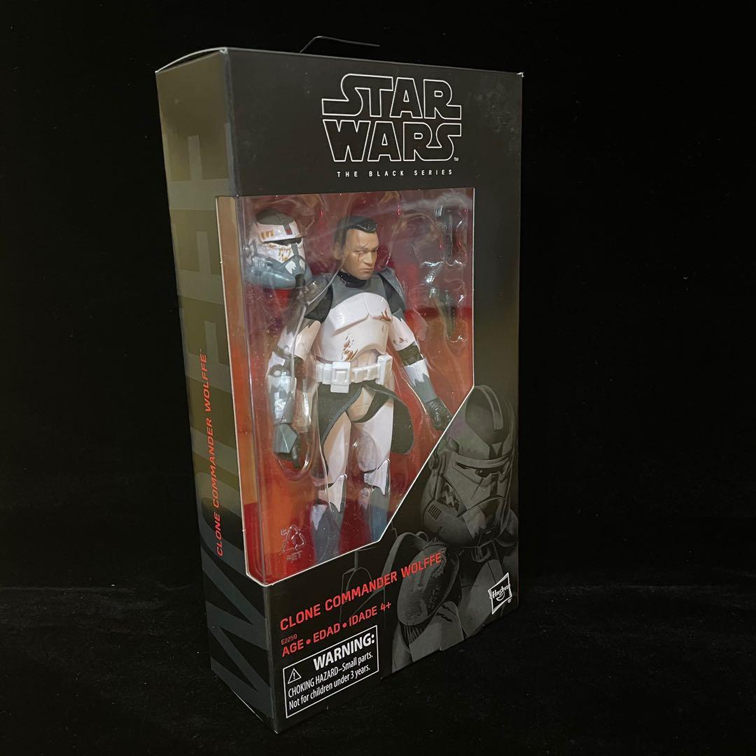 Star Wars The Black Series Clone Commander Wolffe 6-Inch Action Figure