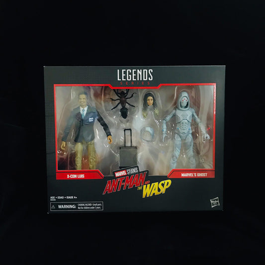 Marvel Legends Series Ant-Man & The Wasp 6" Movie-Inspired X-Con Luis & Marvel’s Ghost Collectible Action Figure 2 Pack