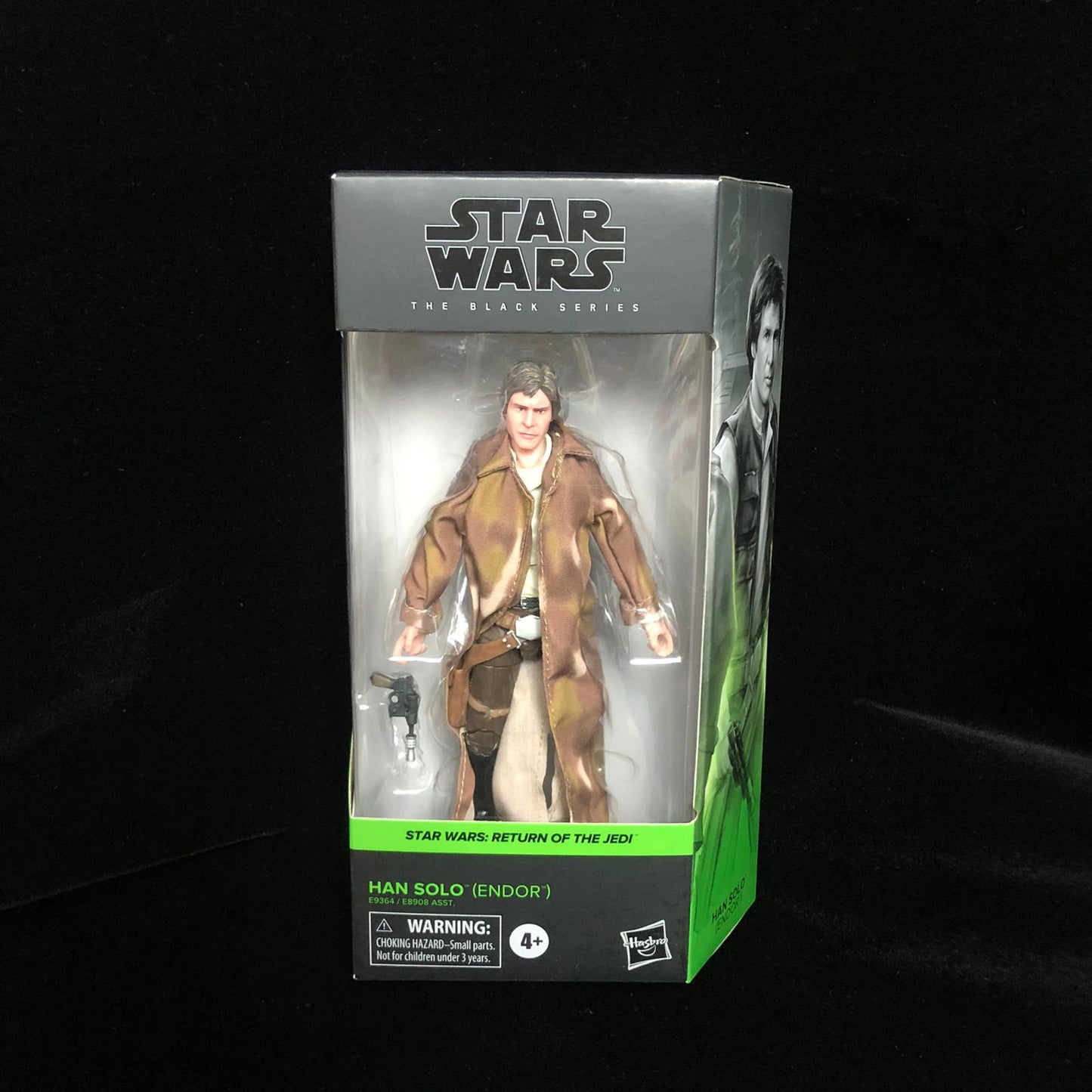 Star Wars The Black Series Han Solo (Endor) Figure
