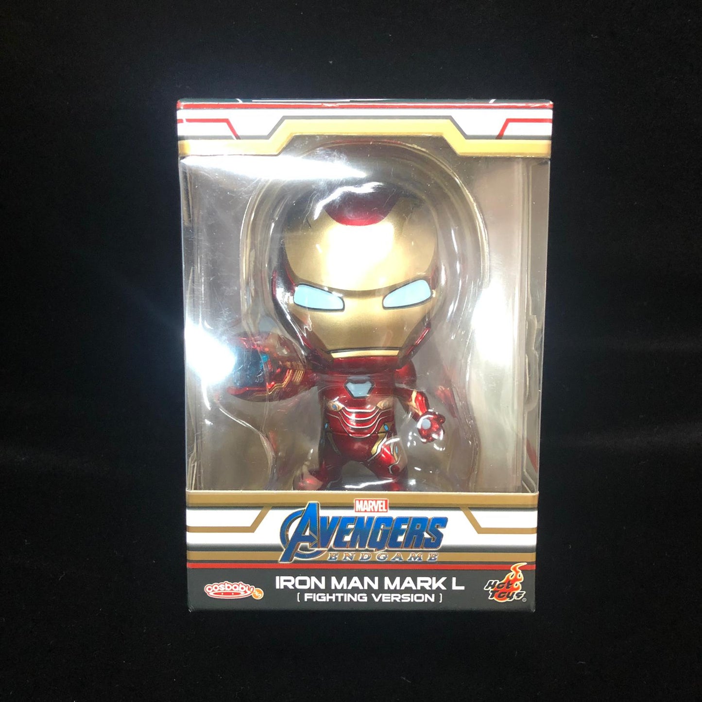 Marvel Disney Iron Man Mark L Cosbaby Bobble-Head Figure by Hot Toys Avengers: Endgame