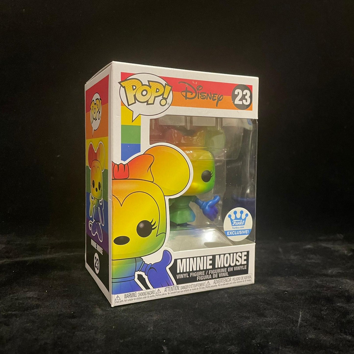 Funko pop 23 Minnie Mouse (Rainbow Edition)