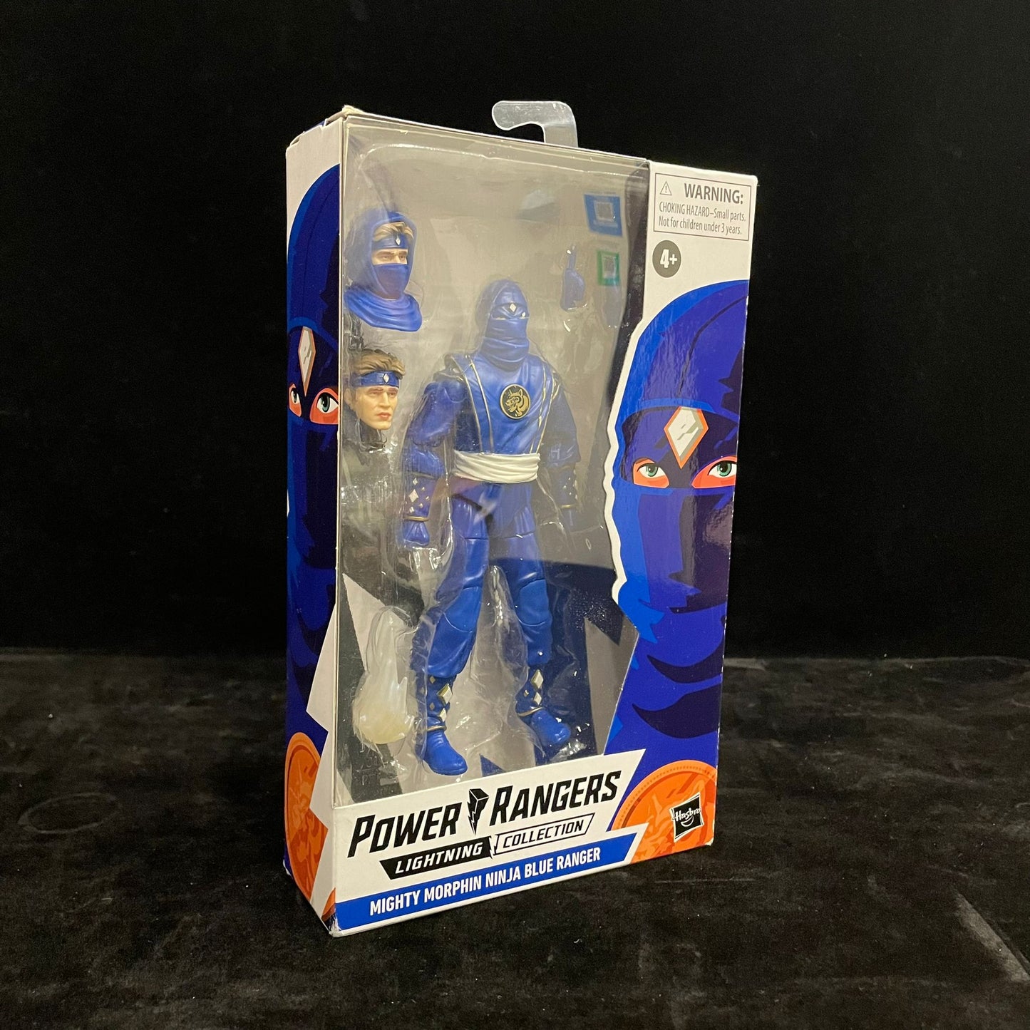 Power Rangers Lightning Collection Mighty Morphin Ninja Blue Ranger Figure