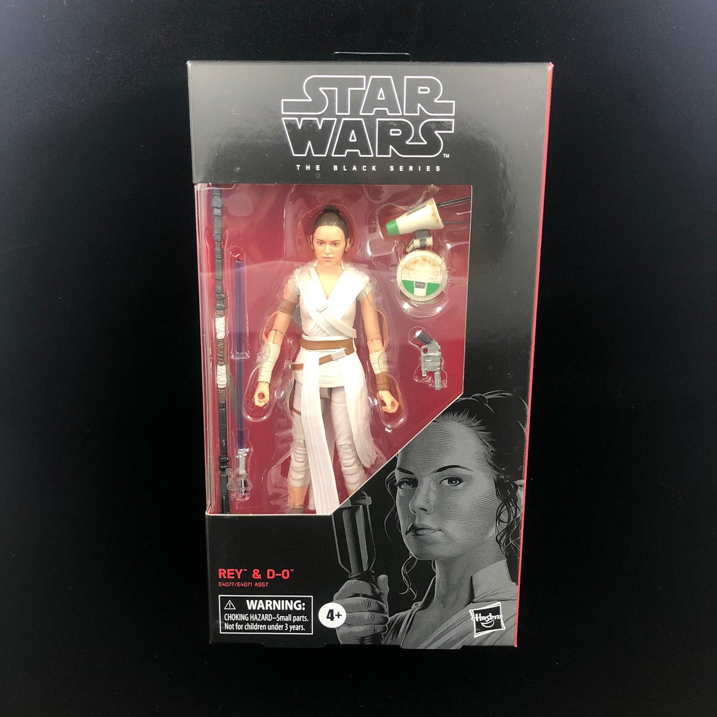 Star Wars The Black Series Rey and D-O Figures