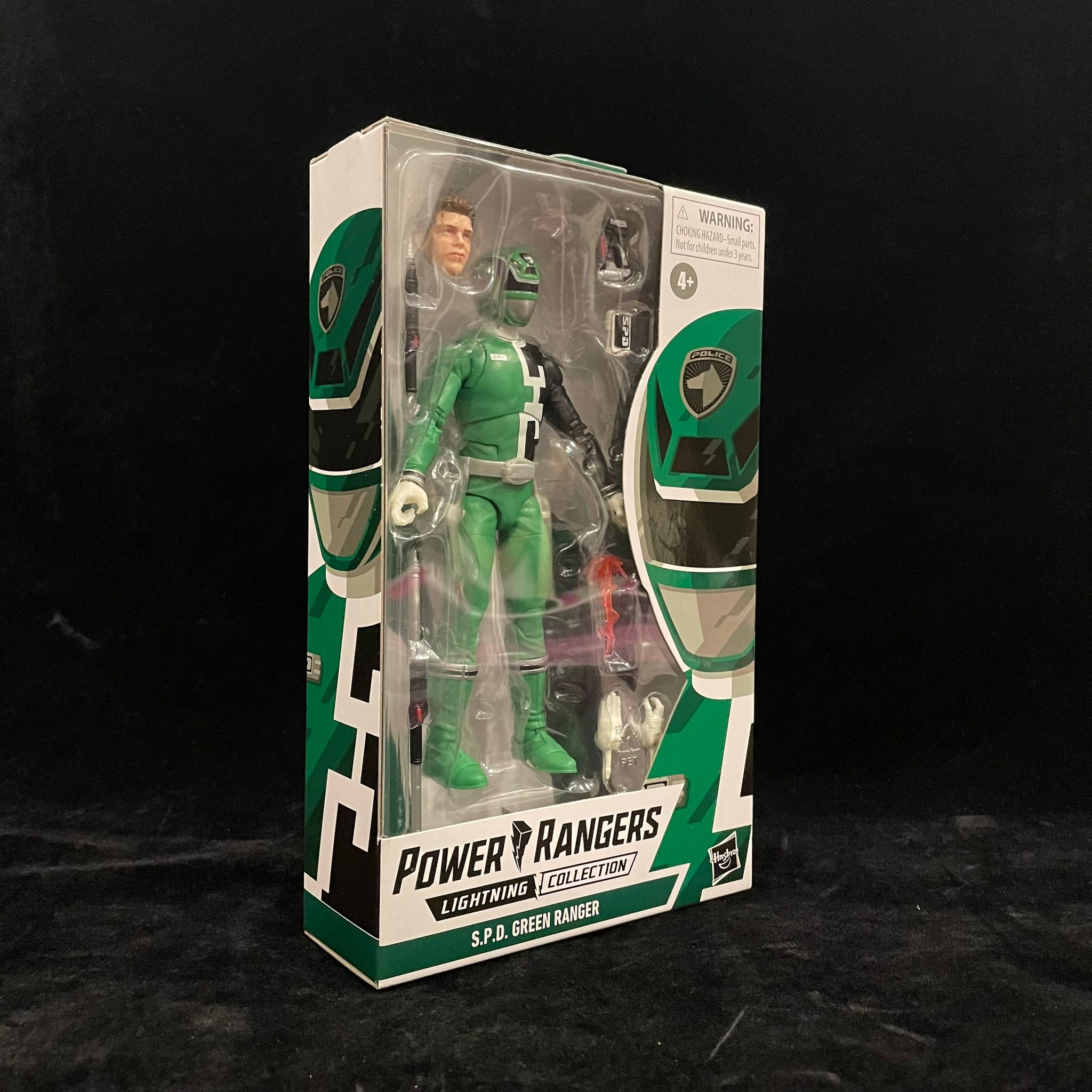 Power Rangers Lightning Collection S.P.D. Green Ranger Action Figure ...