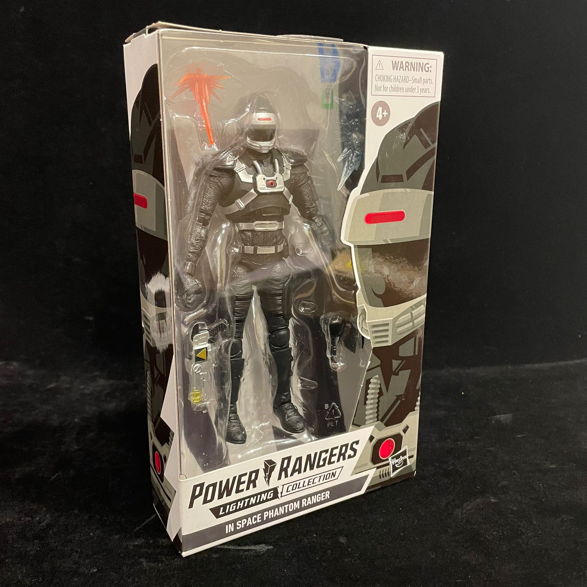Power Rangers Lightning Collection in Space Phantom Ranger 6-Inch Acti ...