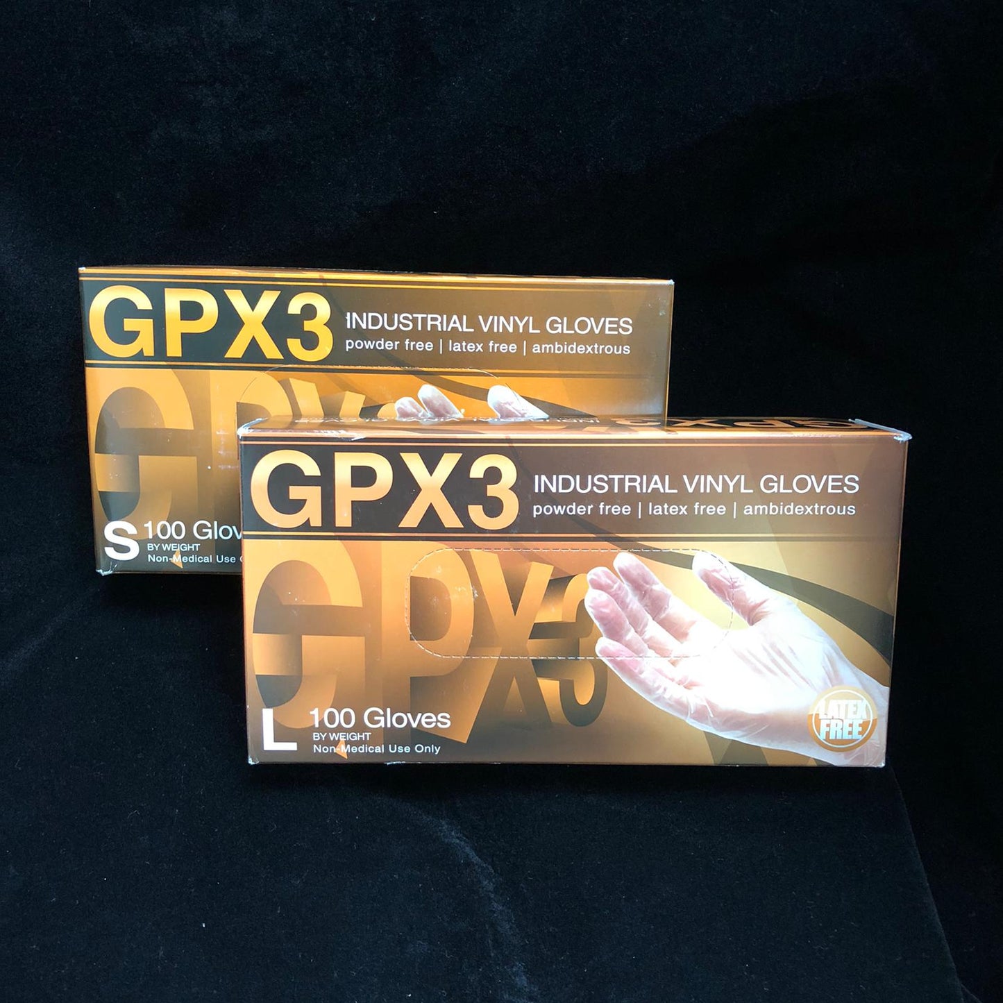 Ammex GPX3 Vinyl Glove 美國製造無粉無Latex 即棄手套 (100個裝)